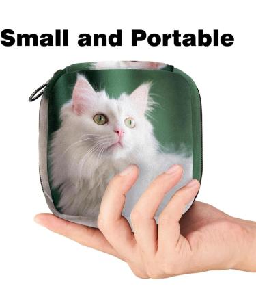 Period Bag - Sanitary Napkin Storage & Tampon Holder for Purse | Classic Design | 4.7x6.6x6.6 in | International Shipping - Buy Online on GoSupps.com