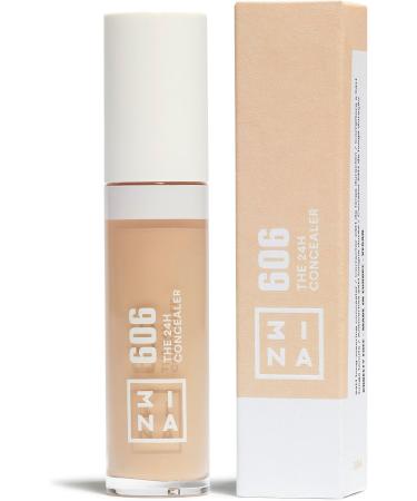 3INA MAKEUP - The 24h Concealer 675 - Dark Brown - Medium to Full Coverage - Long-lasting Formula - Liquid Concealer for Dark Circles and Blemishes - Vegan - Cruelty-Free - Buy Online on GoSupps.com