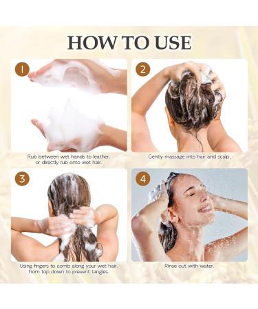 Rice Shampoo Bar - Solid Rice Water Soap for Hair Growth & Strength | Anti Hair Loss for Fine & Oily Hair | Cruelty-Free & Silicone Oil Free - Buy Online on GoSupps.com