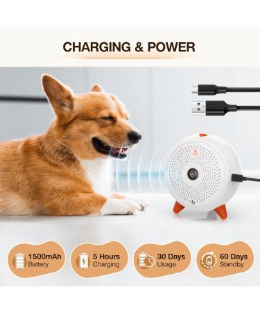 Bubbacare Ultrasound Anti-Bell Device | 33ft Rechargeable Waterproof Bark Control for Dogs - Ideal for Large & Small Breeds Indoors & Outdoors - Buy Online on GoSupps.com