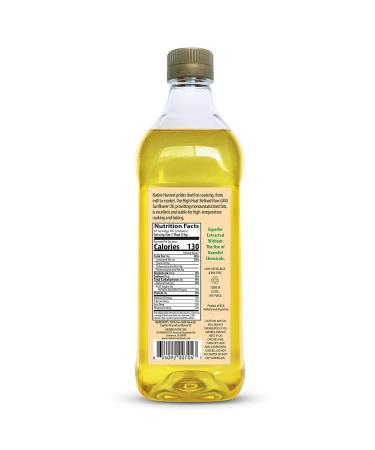 Native Harvest Non-GMO Sunflower Oil 1L - Expeller Pressed, 67.6 Fl Oz (Pack of 1) - Buy Online on GoSupps.com