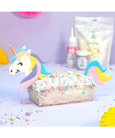Super Sprinkle Pastel Carousel | Pink Sugar Sprinkles for Cake Decoration | EU Ingredients | 180g Pastel Colors Decor - Buy Online on GoSupps.com