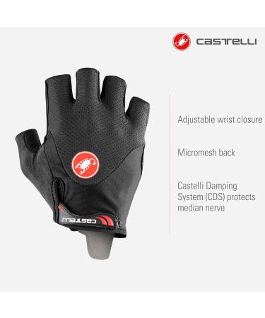 Buy CASTELLI Arenberg Gel 2 Gloves L Black-White - Premium Cycling Gloves for Ultimate Comfort - Buy Online on GoSupps.com