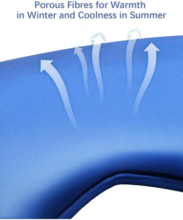 Silk Sleep Mask Set - Adjustable Eye Masks for Travel Side Sleepers & Comfort | 6 Pack - Perfect for Men & Women - Buy Online on GoSupps.com