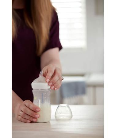 NUK Simply Natural Bottles 3-Pack (9 oz, 270 ml) | For 1+ Months, Medium Flow - Buy Online on GoSupps.com