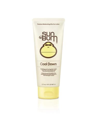 Sun Bum Cool Down Hydrating After Sun Lotion with Hydrating Aloe Cocoa Butter and Vitamin E Lotion 6 Fl Oz (Pack of 1)