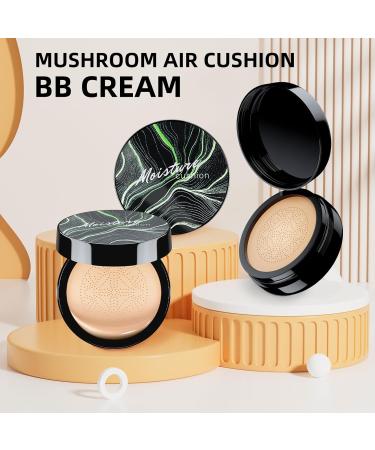 Mushroom Head CC Cream - BB Cream Foundation for All Skin Types | Long-Lasting Moisturizing Concealer | Full Coverage for Mature Skin (Nude) - International Shipping Available - Buy Online on GoSupps.com