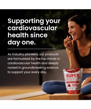 HumanN SuperBeets Heart Chews - Boost Heart Health | 60 Chews - Buy Online on GoSupps.com