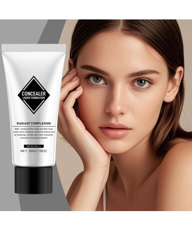 Color Matching Foundation Liquid Concealer Foundation | 1.76 oz Foundation Makeup For Bleaching | SPF 50+ Tone Correction Makeup Hydrating Skin Care Cream Sc - Buy Online on GoSupps.com