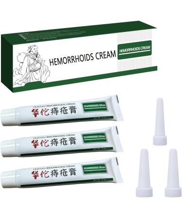 3PCS Hemorrhoid Cream And Hemorrhoid Ointment And Anus Fissure Cream 0.7 Ounce