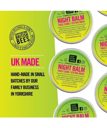 Frankincense and Neroli Face Balm |100% Natural Balm | Deeply Moisturising & Replenishing Night cream. By Our Tiny Bees Skincare 27ml. Frankincense Oil for Skin Natural skincare - Buy Online on GoSupps.com