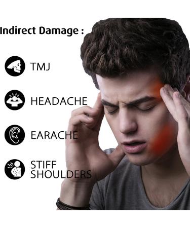 Professional Dental Night Guard - for Peaceful Sleep eliminate Teeth Grinding Bruxism and TMJ - comes with 2 Dental guards SMALL and LARGE size - Buy Online on GoSupps.com