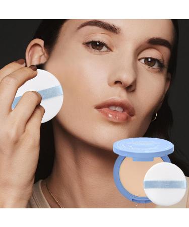 Pressed powder setting powder Matte Oil Control Face Powder Silky Matte Light Beauty Powder Makeup Face Powder Matte Oil Control Nude Makeup Pressed Powder Foundation - Buy Online on GoSupps.com