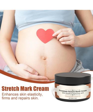  G n rique Stretch Marks Pregnancy Cream | 50g Pregnancy Belly Cream | Non-greasy Maternity Lotion | Prevents Stretch Marks and Improves Elasticity - Buy Online on GoSupps.com