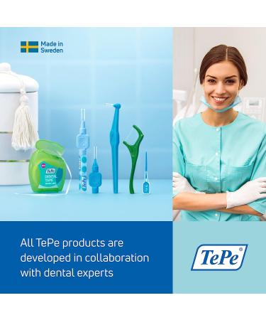 TEPE Denture Care Denture Brush - Adult Denture-Cleaner Toothbrush - Buy Online on GoSupps.com