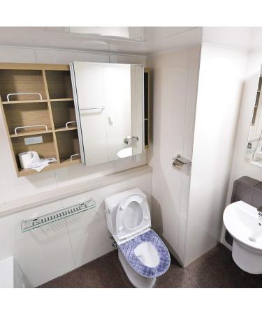 BESPORTBLE Soft Thicker Toilet Seat Cover Pad - Zipper Washable & Comfortable - Four Seasons - Grey - Buy Online on GoSupps.com