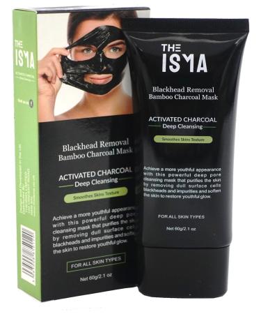THE ISMA Charcoal masks purifying blackhead cleanser blackhead extractor blackhead removal 60g