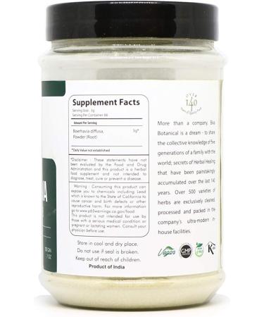 Punarnava Powder 200g - Diuretic & Emmenagogue | Herbal Supplement for Ascites | Boosts Digestion & Hemoglobin | 7 Oz - Buy Online on GoSupps.com