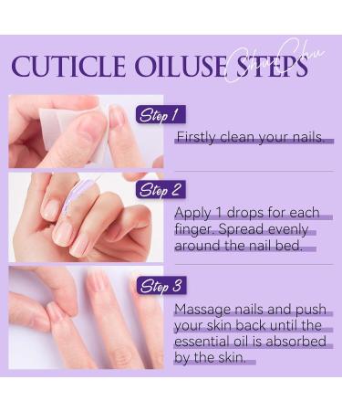 CHUCHU Cuticle Oil 15ML - Jojoba Oil with Vitamin B & E for Nail Strengthening and Moisturizing - Lavender Scented - Buy Online on GoSupps.com