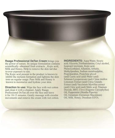 Raaga Professional Tan With Kojic and Milk 500g - Buy Online on GoSupps.com