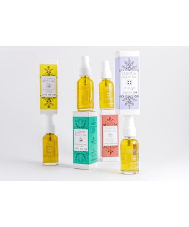 Little Seed Farm Rosemary Mint Essential Body Oil - 4oz | Natural Skincare for All Skin Types - International Shipping Available - Buy Online on GoSupps.com