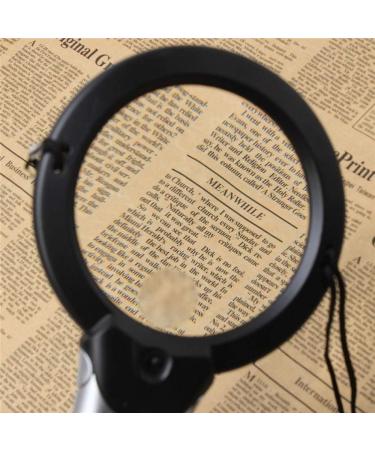 with Light 2LED Lights Magnifier for Reading Sewing Crafts Handcraft Desktop Neck Hanging Style Tool Better Life - Buy Online on GoSupps.com