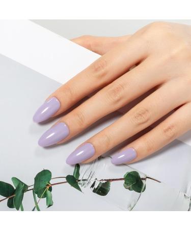MEGIOR Purple Gel Nail Polish 15ml Lilac Purple Gel Polish 1PCS Soak Off UV LED Nail Gel Polish for Nail Art Manicure Salon DIY Home for Women Girls Nails - Buy Online on GoSupps.com