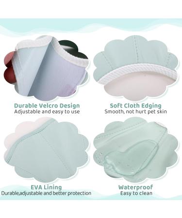 Buy Adjustable Calant Anti-Neck Protective Collar for Cats | Elizabethan Collar in Light Green (S) - Ideal Solution for Pet Safety - Buy Online on GoSupps.com