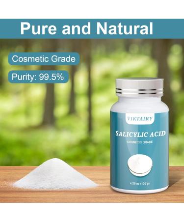 1 LB Salicylic Acid Powder - Pure Cosmetic Grade BHA Exfoliant for DIY Cleanser Toner Shampoo & Body Wash - Buy Online on GoSupps.com