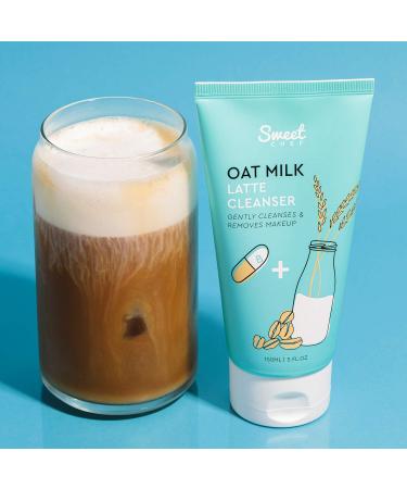 Sweet Chef Oat Milk Gel Cleanser - Antioxidant Rich Face Wash and Makeup Remover with Hyaluronic Acid and Vitamin B12 - 150ml - Buy Online on GoSupps.com