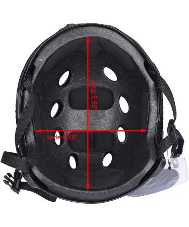 XINGZHE Airsoft Helmet PJ Fast Army Tactical Military Paintball Helmet - Black - Buy Online on GoSupps.com