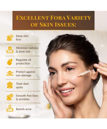 Buy Niacinamide Serum for Face - Antioxidant & Anti-Aging with Aloe & Zinc - 5% Niacinamide Oil Regulation & Pore Reduction - 1 Ounce - Buy Online on GoSupps.com