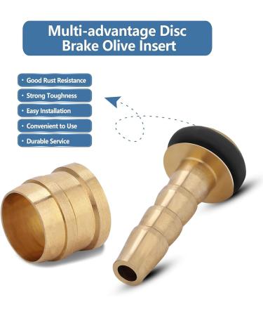 10 Set Tektro Hydraulic Brake Hose Olive Insert Replacement Kit - Buy Online on GoSupps.com