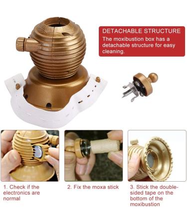 Non-Toxic Electric Moxibustion Box for Home Use | International Shipping Available - Buy Online on GoSupps.com