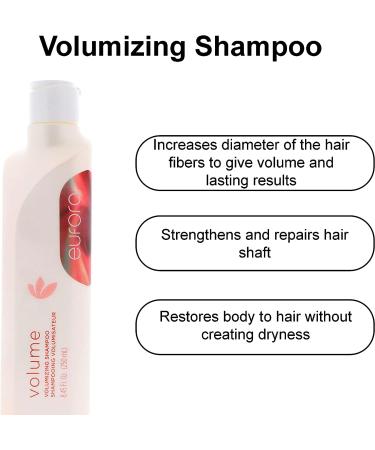 Eufora Volume Volumizing Shampoo 8.45 oz - For Fuller, Thicker Hair - Buy Online on GoSupps.com