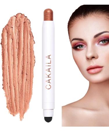 Eye Shadow Sticks - Plaster Double-end Eyeshadow Sticks for Eyes Highlighter Stick Makeup Crayon Automatic Rotating for Silky Look Shakven J - Buy Online on GoSupps.com