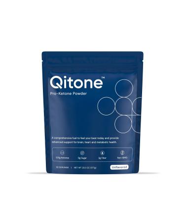 Pro Ketone Powder Rapid Ketones for IQ Boost & Reducing Brain Fog Keto Support Post Workout Recovery 0 Sugar 0 Sodium Unflavored 30 SVG Unflavored 20.11 Ounce (Pack of 1)