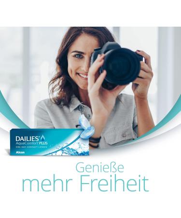Buy Dailies AquaComfort Plus Daily Lenses - 90 Pack BC 8.7mm DIA 14.0mm +7.5 Dioptria | International Shipping Available - Buy Online on GoSupps.com