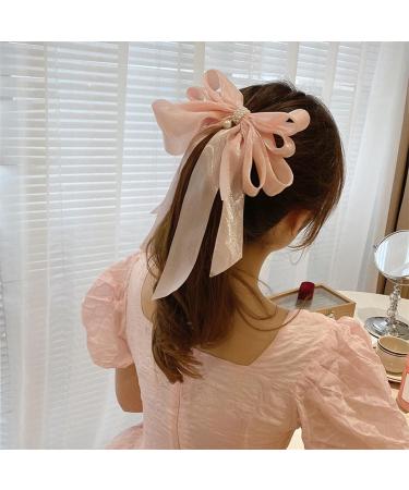 Organza Hair Clip For Princess Bowknot Hair Barrettes Lovely Strong Holder Hairpin French Hair Accessories Hair Clips F - Buy Online on GoSupps.com