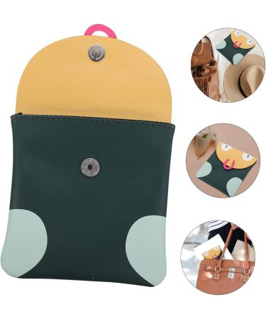 Lurrose 5 Pcs Storage Bags for Women Stylish Menstrual Hygiene & Travel Zipper Wallets Durable PU Bags for Organized On-the-Go - Buy Online on GoSupps.com