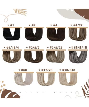 Shop Hetto Microring Extensions - Real Ombre Brown Remy Hair 50cm 50g | Limited Time Discount! - Buy Online on GoSupps.com