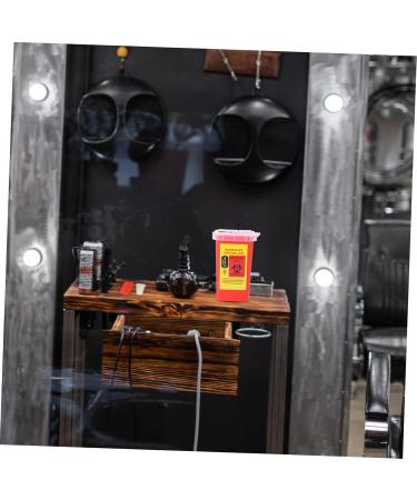 Buy Lurrose 5-Piece Small Travel Storage Container for Razor Blade Disposal - Red Portable Sharp Trash Can - 15.4x9.5cm - Buy Online on GoSupps.com