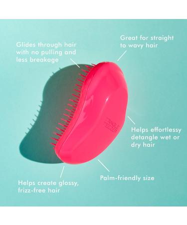 Tangle Teezer Original Professional Hairbrush - Best Detangling Brush for All Hair Types in Pink - 1 Piece - Buy Online on GoSupps.com