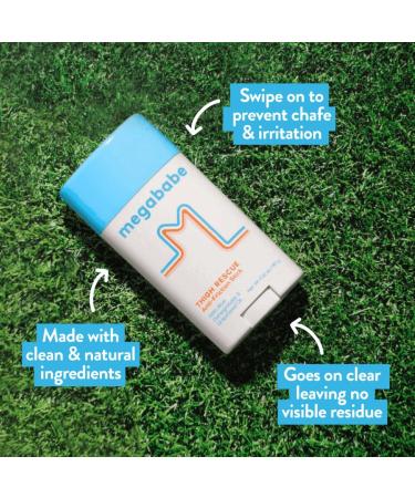 Thigh Rescue Anti-Chafe Stick | MegaBabe | Prevent Chafing & Skin Irritation for Thighs Arms Bra-Lines & More - Worldwide Shipping - Buy Online on GoSupps.com