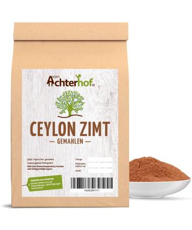 Ceylon cinnamon ground (500g) with little coumarin in premium quality | 100% GENUINE Ceylon cinnamon powder 500 g (1 pack) - Buy Online on GoSupps.com