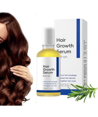  Yuemxixi Hair Regrowth Natural Scalp Care Roller 30ml Natural Hair Thickening and Growth | For Frizz Follicles Slimming Health Men Seniors Home Travel - Buy Online on GoSupps.com