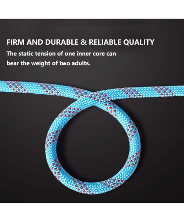 Pahion 12mm Static Climbing Rope - 10m to 200m for Indoor/Outdoor Use | Durable Ice Climbing & Rescue Equipment | Fire Protection | Yellow - Buy Online on GoSupps.com