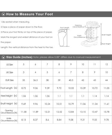 DREAM PAIRS Women's Mid-Calf Waterproof Snow Boots - Size 9, River_1/Grey - Buy Online on GoSupps.com