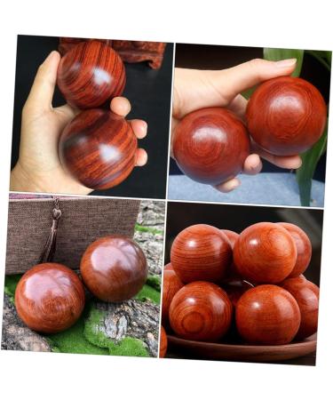 Ultechnovo Solid Wood Massage Balls - 4 Pieces for Muscle Relief Trigger Point Therapy & Foot Massage - Enhance Blood Circulation & Wellness - Buy Online on GoSupps.com