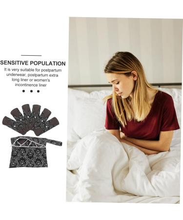 6 Pcs Cloth Menstrual Pads Set | Reusable Period & Hemorrhoid Pads for Women | Overnight & Nursing Panty Liners | Washable & Eco-Friendly Menstrual Pad Inserts - Buy Online on GoSupps.com